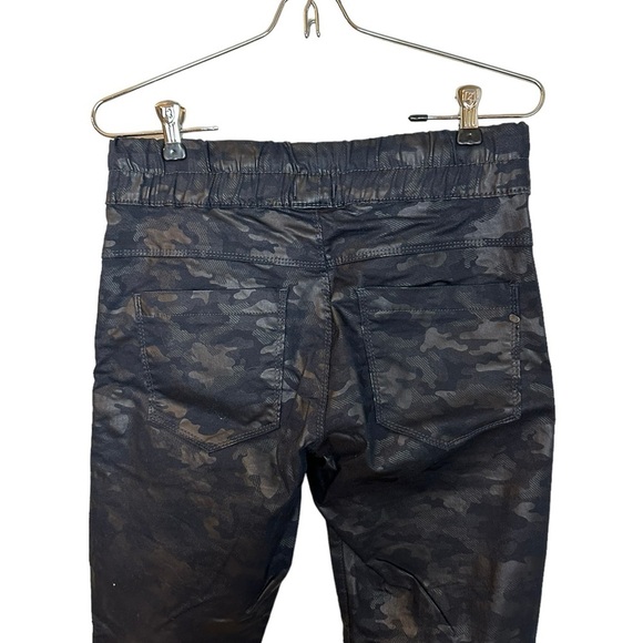 Bevy Flog Shely Pant Black Blue Camouflage 25 - Picture 6 of 7